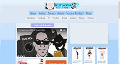 Desktop Screenshot of bellylaughs.co.in